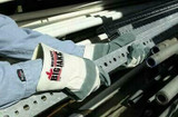 MCR Safety Leather Palm Work Gloves - Big Jake - 1710 - 4.5 Inch Plasticized Cuff