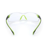 3M Personal Safety Division 3M Solus 1000-Series Safety Glasses S1201SGAF - Green/Black - Clear Scotchgard Anti-Fog Lens