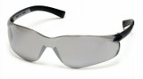 Pyramex Safety Products Pyramex - ZTEK Safety Glasses - Silver Mirror Lens - Silver Mirror Temples - S2570S