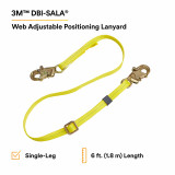 3M Fall Protection 3M DBI-SALA Adjustable Web Positioning Lanyard 1231016 - 6 ft