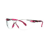 3M™ Solus™ 1000-Series Safety Glasses S1401SGAF - Pink/Black - Clear Scotchgard™ Anti-fog Lens-1