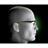 3M Personal Safety Division 3M Privo Protective Eyewear 12261-00000-20 Clear Anti-Fog Lens - Black Frame