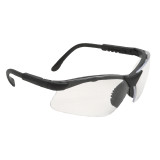 Radians Safety Glasses RV0110ID - Revelation - Blk Frame - Rubber Nose - Clr Lens - Adjustable