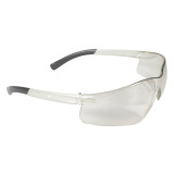 Radians Safety Glasses AT1-10 - Rad-Atac - Blk Frame - Rubber Tip 12/Bx - Clr Lens