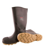 Tingley Rubber Tingley Boot 51254 - Profile - Dk Brwn/Beige - 15 - Cleated - Composite Toe - Chem Resist - Bottom
