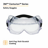 3M Personal Safety Division 3M Centurion Safety Impact Goggle 452AF - 40301-00000-10 Clear Anti-Fog Lens