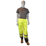 Radians Hi Vis Rain Pants - Radians - SP41-EPGS - Water Proof - Side