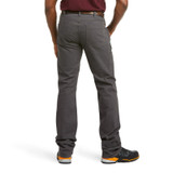 Ariat Rebar M4 Low Rise DuraStretch Made Tough Stackable Straight Leg Pant - 10030250 - Rebar Gray - Mens