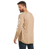 Ariat - Rebar Heat Fighter Long Sleeve - Khaki - 10031030