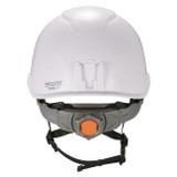 Ergodyne Corporation Ergodyne - Safety Helmet - 8976 - Skullerz - White - Front Brim - 6-Point Ratchet Suspension - Chin Strap - Type 2 Class E Ergodyne Corporation Ergodyne - Safety Helmet - 8976 - Skullerz - White - Front Brim - 6-Point Ratchet Suspension - Chin Strap - Type 2 Class E
