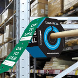 Accuform Signs Accuform TAR719 Tags By-The-Roll: Okay To Use - Bright Green - PF-Cardstock