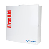 First Aid Only SmartCompliance Large ANSI B Metal First Aid Cabinet with Medications for General Business
