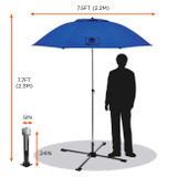 Ergodyne Corporation Ergodyne Umbrella Kit - 6199 - Shax - Lime - 84"Diameter 