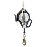 3M Fall Protection 3M SRL - 3503886 - Ultra-Lok - Black - 50' - Class 1 - 3-Way Retreval w/ Bracket - Zinc Plated Swivel Snap Hook - Galvanized Cable - Zinc Plated Carabiner - 310 lb 