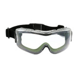 PIP Bouton Optical 7030 - Indirect Vent Goggle with Green Body, Clear Lens and FogLess® 3Sixty™ Coating - Elastic Strap - Image 2