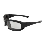 Protective Industrial Products PIP® Cefiro™ 250-CE-10090 Full Frame Safety Glasses with Black Frame, Rubber Foam Padding, Clear Lens and Anti-Scratch / Anti-Fog Coating 