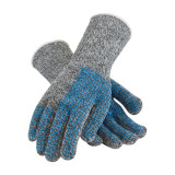Protective Industrial Products PIP® Kut Gard® 18-SD385 Dyneema® Blended Slabbers Glove with Extended Cuff and Double-Sided PVC Dot Grip 