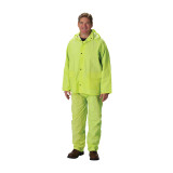 Protective Industrial Products PIP® Base35™ 201-355 Premium Hi-Vis Three-Piece Rainsuit - 0.35mm 