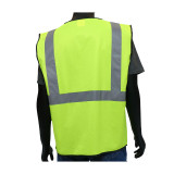 Protective Industrial Products PIP® Viz-Up™ 47203 ANSI Type R Class 2 Value Four Pocket Solid Vest 