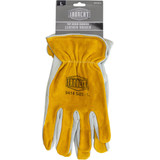 Protective Industrial Products PIP® Ironcat® 9414 Premium Grade Top Grain Cowhide Leather Drivers Glove with Split Cowhide Back - Keystone Thumb 