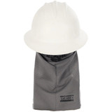 Benchmark FR FR Hard Hat Liner - 5033FRDG - Goat Flex - Dark Gray - Micro-Mesh Knit - Neck Shade - Moisture Wicking - 5.3 Ounce - CAT 1 - 6 cal/cm2 - Made In USA - PFAS Free - NFPA 70E Compliant Benchmark FR FR Hard Hat Liner - 5033FRDG - Goat Flex - Dark Gray - Micro-Mesh Knit - Neck Shade - Moisture Wicking - 5.3 Ounce - CAT 1 - 6 cal/cm2 - Made In USA - PFAS Free - NFPA 70E Compliant