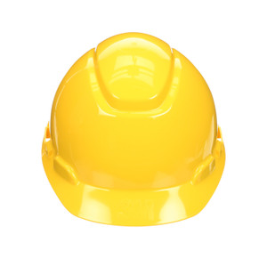 3M Fall Protection 3M Hard Hat H-701SFR-UV - SecureFit - Front Brim - 4-Point Ratchet Suspension - Yellow - UVicator