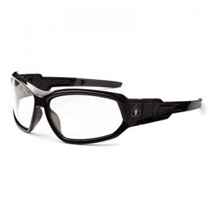Ergodyne Corporation Ergodyne 56003 Skullerz Loki - Clear Af Lens - Black Frame Safety Glasses