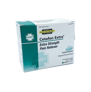 Hart Health Cetafen Extra - Non Aspirin Pain Reliever - Extra Strength - 2 Tablet Packs