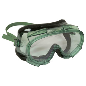 Kimberly-Clark Professional KleenGuard Goggle 16668 - Monogoggle V80 - 211 - Clr Lens - Green Frame - Foam Lined - AF
