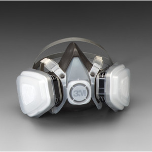3M™ Half Facepiece Disposable Respirator Assembly 53P71 - Organic Vapor/P95 Respiratory Protection - Large