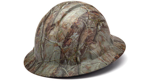 Pyramex Safety Products Pyramex - Hard Hat - HP54119 - Full Dipped Camo - 4-Point Ratchet Suspension - Full Brim