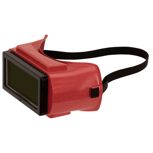 Jackson Safety - Welding Goggle - V100 WS series - Red - Shade 5 - Cutting - Fixed Plate - 2"x4.25"