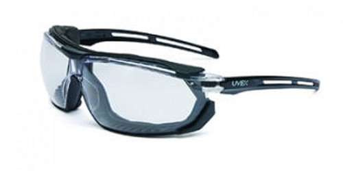 Honeywell Safety Prod USA Honeywell Uvex Safety Glasses S4040 - Tirade - Blk Frame - AF - Clr Lens