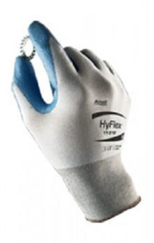 Ansell Cut Resist Glove 11-518 - HyFlex - A2 - Blue - PU Coated