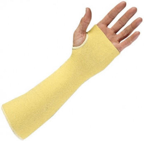 Protective Industrial Products PIP Mchenry Cut Resistant Sleeve KDS-18THNS - 18 - Kevlar - Nonslip Top - A3 - Thumbhole