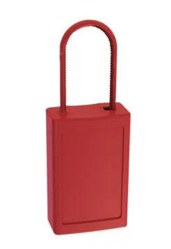 Accuform Signs Accuform - LOTO Disposable Padlock - TLS202 - Stopout - Plastic - Red - One-Time Use