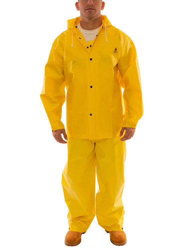 Tingley Rubber Tingley Rainsuit S56307 - Yellow - DurasScrim - PVC - 3 Piece