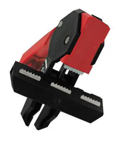 Accuform Signs Accuform LOTO Circuit Breaker Lockout KDD162 - Stopout - Triple Pole 120/240 - Metal Jaws - Red/Blk