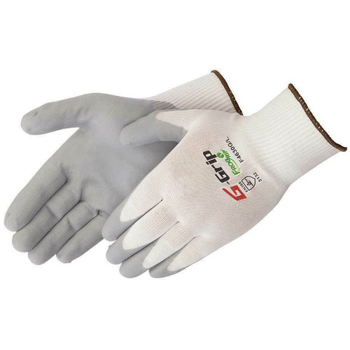 Liberty Glove and Safety PIP F4630GC G-Grip Gloves - White Nylon Shell with Gray Foam Nitrile Palm Coated