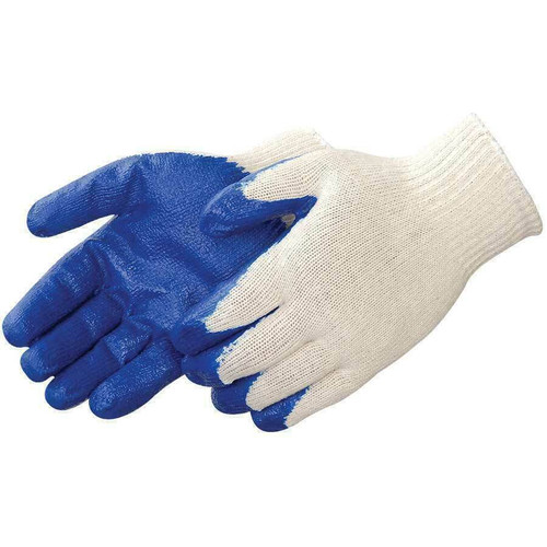 Liberty Glove and Safety Blue Latex Palm Coated String Knit Glove - 4719