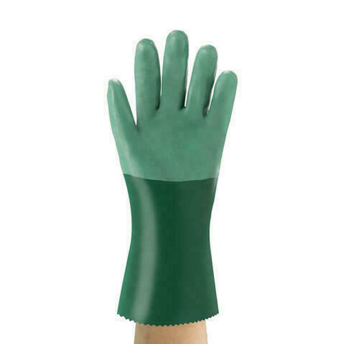 Ansell Knit Lined Neoprene Glove 08-354 - AlphaTec - Green - 14 - Xl 10 - Chem Resist