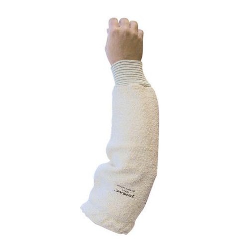 Wells Lamont - Terrycloth Sleeve - S-15HR - 14" - Knit wrist - Elastic Top - White - Terry Cloth