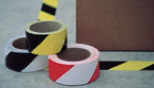 Incom Manufacturing Group Inc Incom Mfg Hazard Warning Tape WT2300 - 2x36Yd - Black/White Striped - PVC