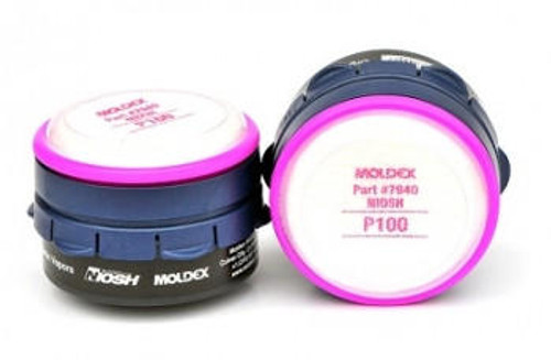 Moldex Respirator Filter 7140 - Organic Vapor/P100 - 7000 Half and 9000 Series