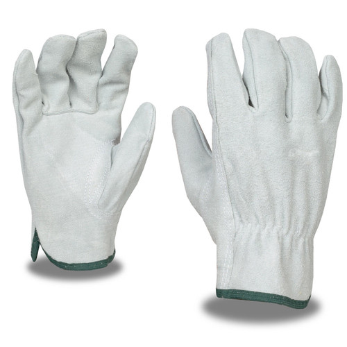 Cordova Safety Products Cordova - Driver Cowhide Glove - 7805 - Economy Split Leather - Unlined - Shirred Back - Keystone Thumb