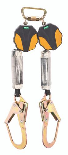 MSA SRL 10157860 - Workman Mini - Yellow/Blk - Twin Leg Rebar Hooks PFL - 5