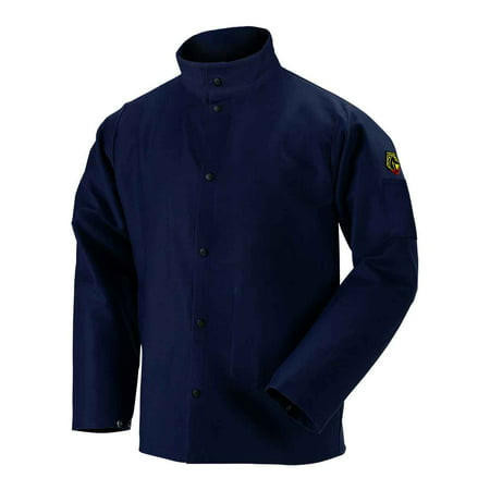 CPA Welding Jacket 600GR2X - 2Xl - 30 - Green - FR Cotton 9oz - 30