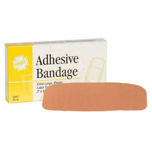 Hart Health Adhesive Bandage - 2 x 4.5 Sheer Strips