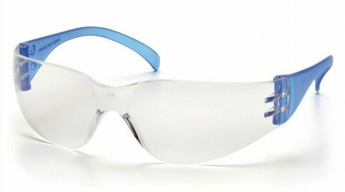 Pyramex Safety Products Pyramex Intruder SN4110S Safety Glasses - Clr Lens - Blue Frame