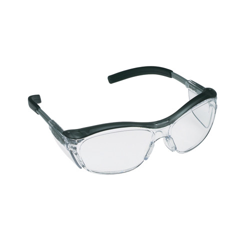 3M™ Nuvo™ Protective Eyewear 11411-00000-20 Clear Anti-Fog Lens - Gray Frame